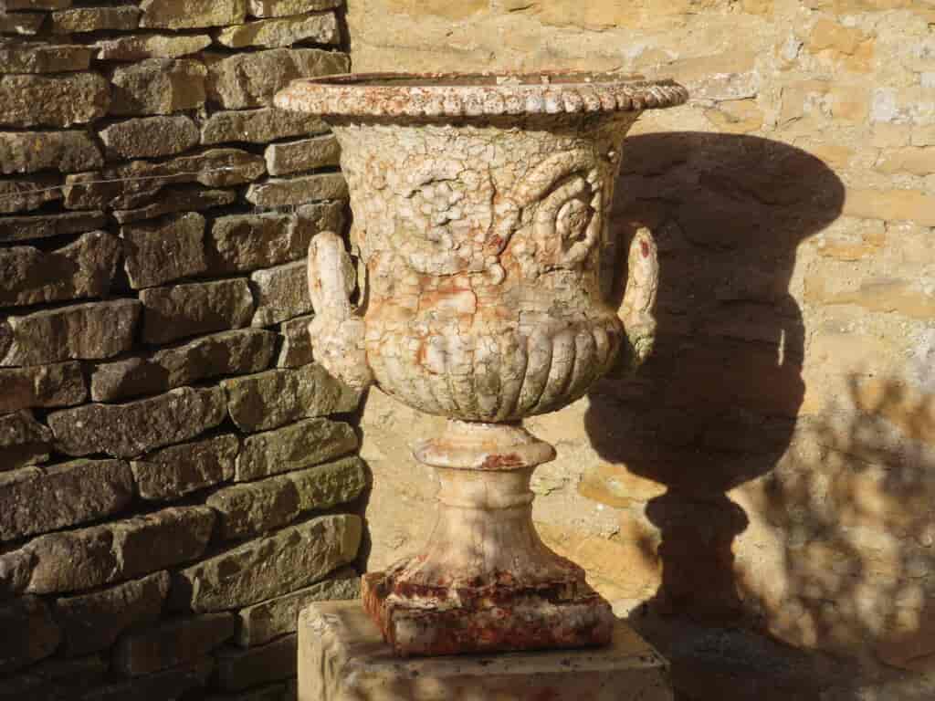 antique-cast-iron-garden-urn