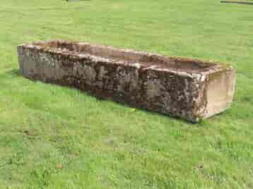 very-long-old-stone-trough